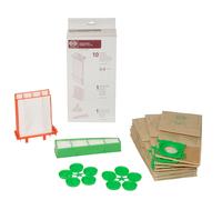 Boîte de 10 sacs filtrants 3 couches pour airbelt C2/ C2.1/ C3/ C3.1 de SEBO