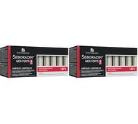 Seboradin Ampoules FORTE pour Hommes, Anti-chutes, Traitement Intensif de Calvitie, 14 Ampoules de 5,5 ml (Lot de 2)