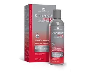 SEBORADIN FORTE SILVER shampooing, femmes, hommes, shampooing fortifiant pour cheveux, maintient la couleur naturelle des cheveux, shampooing contre les cheveux gris, shampooing pour cheveux 200 ml