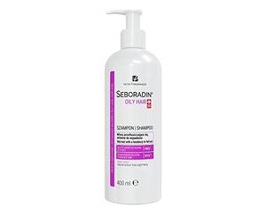 SEBORADIN Shampoing Huileux pour Cheveux Gras et Tombants, Ingrédients Naturels à Effet Antibactérien, pour Cuir Chevelu Sensible, 400 ml