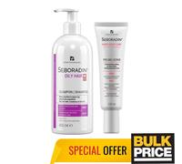 SEBORADIN Shampooing Cheveux Gras + Gommage Peeling Scalp Traitement Anti-Chu...