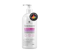 Seboradin Shampooing Cheveux Pour Femme Enceinte Tous Types de Cheveux Fortifiant Hydratant Épaississant Mama Hair 400 ml