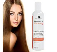 Seboradin Shampooing Revitalisant au Ginseng, Cheveux Abîmés, 200 ml | Shampooing aux extraits naturels et au ginseng, revitalisant pour cheveux abîmés, soin homme et femme