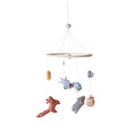 Sebra - Mobile - Animaux de la forêt - Feutre, laine, bois - (DxH) 22 x 57 cm