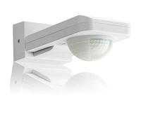 SEBSON 2X Détecteur de Mouvement Extérieur IP65, Montage en Saillie du Mural au Plafond, programmable, 20m / 360°, LED adapté, Capteur Infrarouge avec 3 Capteurs