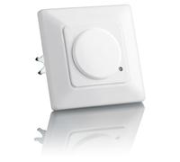 SEBSON 2X Détecteur de Mouvement intérieur, encastré, HF capteur, LED adapté, Montage Mural, programmable, portée 15m / 180°