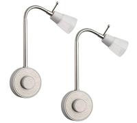 SEBSON 2x Veilleuse Prise Murale LED, flexible, dimmable
