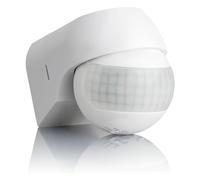 SEBSON 4X Détecteur de Mouvement Extérieur IP44, Montage en Saillie, programmable, Capteur Infrarouge, Portée 12m/ 180°, LED adapté, orientable, Max. 800W/400W