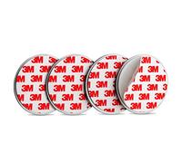 SEBSON 4X Detecteur Fumee Magnetique, Detecteur Fumee Fixation, Support Magnétique, Pads Magnétiques