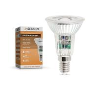 SEBSON® Ampoule LED E14 5W (remplace 35W), 420lm, 36°, Blanc chaud