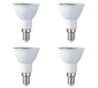 SEBSON Ampoule LED E14 Blanc Chaud 2,5W 450lm - Classe d'Efficacité Énergétique A, Remplace 50W Halogène - Ampoule E14 90° 230V ø50x70mm - Lot de 4