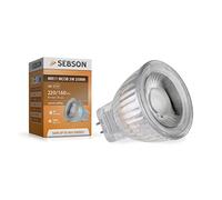 SEBSON Ampoule LED MR11 3W équivalent 20W - 220lm Blanc Chaud 2900K Non Dimmable - 36° Faisceaux Étroits - Ampoule LED Spot GU4 12V - ø35x40mm