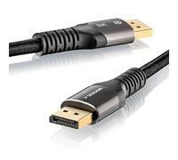 SEBSON Câble DisplayPort 3m - Câble DP 1.4 Mâle Mâle, 8K/60Hz 4K/144Hz 2K/240Hz - DisplayPort vers DisplayPort pour Écran, Moniteur, PC, Gaming