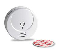 SEBSON Détecteur de Fumée, Photoélectrique, Pile au Lithium Longue durée (10 années), Certifié DIN en 14604, Alarme de Fumee GS506 INCL. Fixation magnétique