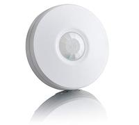 SEBSON® Détecteur de Mouvement Extérieur IP65, Montage en Saillie au Plafond, programmable, capteur Infrarouge, portée 8m/360°, LED adapté