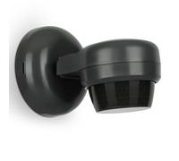 SEBSON Detecteur de Mouvement Exterieur IP65 - Montage Mural et Plafond en Saillie - Adapté à LED, Programmable, Portée Capteur Infrarouge 24m/360°