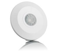 SEBSON Détecteur de Mouvement intérieur, Montage en saillie, programmable, capteur Infrarouge, portée 6m/360°, LED adapté