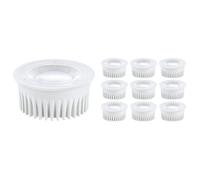 SEBSON Module LED 230V Blanc Chaud Efficacité Énergétique A, Ampoule LED 2,5W, 3000K, 450lm, Remplace GU10 MR16 Spot 50W - Spot à Encastrer Plat ø50x26mm - Lot de 10