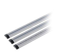 SEBSON Réglette LED Cuisine 30cm Dimmable avec Prise et Fonction Tactile - Set da 3 - Lampe de Placard 11W 750lm Blanc Chaud - Éclairage sous Meuble pour Cuisine