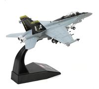SEBUNAS Échelle 1/100 F/A-18 Super Hornet Fighter Jet Model U.S. Navy Attack Avion VFA 103 Jolly Rogers miniature en métal moulé sous pression avec support pour adultes Collection ou cadeau