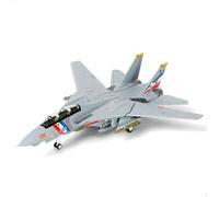 SEBUNAS F-14A Tomcat 1/100 Kit de modélisme d'avion en métal avec support VF-2 Chasseurs de primes en alliage moulé sous pression Modèle de chasseur de jet pré-construit Collection d'avion militaire