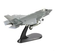 SEBUNAS F-35I Adir Lightning II Fighter Jet Model Israeli Air Force Stealth Fighter Miniature Military Metal Diecast Avion Kit pour Adulte Cadeau ou Collection