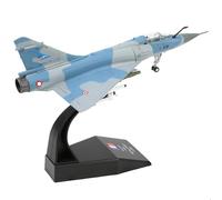 SEBUNAS Mirage 2000 Échelle 1/100 Modèle d'avion Dassault French Air and Space Force Multirole Fighter Miniature 3rd Stork Squadron 2-EB Military Metal Diecast Aircraft Model Kit for Adult Collection