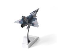 SEBUNAS Mirage 2000 Échelle 1/100 Modèle d'avion Dassault French Air and Space Force Multirole Fighter Miniature 103-YG Military Metal Diecast Aircraft Model Kit for Adult Collection and Gift