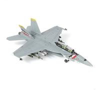 SEBUNAS NUOTIE 1/100 F/A-18F Super Hornet VFA-2 Modèle d'avion en métal moulé sous pression F18F VFA-2 Kit de modèle d'avion de combat avec support pour collection et cadeau