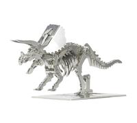 SEBUNAS Puzzle mécanique en métal 3D Tricératops 3D - Modèle à assembler soi-même - Convient pour les adultes et les adolescents - Améliore la capacité manuelle et les décorations créatives
