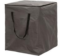 Séc De Rangement Pour Coussin D'extérieur, Housse Coussin De Jardin, Rangement Coussin Sélon De Jardin, Séc Hivernage, Rangement Étanche, Imperméable, Gris, 75 Cm X 75 Cm X 90 Cm - Perel