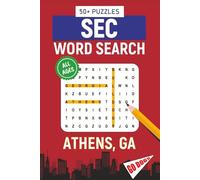 SEC Word Search - Athens, GA. Edition.: Word Searches About the University of Georgia, Campus & Traditions