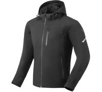 Seca District Veste textile de moto imperméable, noir, taille L pour homme