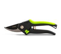 Sécateur de Jardin manuel 20 cm Ciseaux Jardinage Lame Acier Carbone VITO Vert