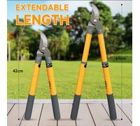 Sécateur Airaj cisailles à branches capacité de coupe 50mm Taille 42cm - 61cm