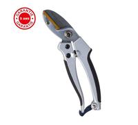 Sécateur alu enclume, ergonomique et léger, coupe sur enclume, taillant de qualité