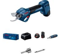 Bosch Pro Pruner Professional cisaille sans fil 2,5 cm 12 V Lithium-Ion (Li-Ion) Noir, Bleu