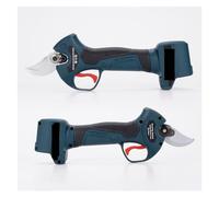 Sécateur, Ciseaux électriques à grande vitesse de sécateur électrique sans brosse de 12V for l'élagage de Branches d'arbustes de jardin, Branches d'élagage de bonsaï d'arbre,Sécurité et défense(1 Bat