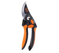 Sécateur de jardin 19.5cm Lame acier haute qualité Revetement anti-adhésif Coupe 13mm Black et Decker