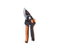 BLACK+DECKER Cisaille de Jardin - Ciseaux à Bois - Secateur de Jardin avec Lames en acier trempé - Branches d'un Diamètre de 13 mm - Taille 20,3 cm - Acier - Noir/Orange