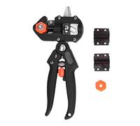 Sécateur de jardin, ciseaux de greffage, outil de coupe professionnel en acier au carbone avec poignée en ABS pour arbres fruitiers, pépinière, coupe de tige de plante, diamètre