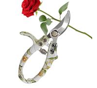 Sécateur de Jardin,Ergonomique avec Poignées Antidérapantes pour Taille,Coupe-| pour Haies, Arbustes, Fleurs, Rosiers, Vigne, Intérieur et Extérieur