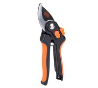 Black&Decker - Sécateur de Jardin Lame en Acier Trempé 20.3cm - Ciseaux de Jardin Coupe 13mm Plantes, Haies et Fleurs