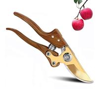 Sécateur de Jardin Lame franche en Acier et Titane | SK5 Professionnel Ciseaux Jardinage Forgé, Cisaille Lame franche en Acier et Titane, Coupe Bypass. Poignées Ergonomiques