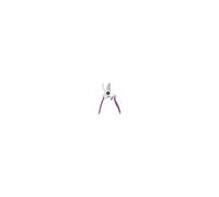 - Sécateur de jardin lames courbes fuchsia