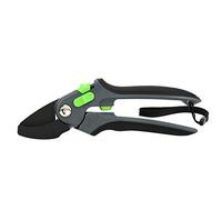 Sécateur de jardinage antidérapant multifonction, ciseaux professionnels de coupe de branches d'arbre, acier inoxydable SK5 de haute qualité avec poignée ergonomique, modèle à (Noire)