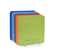 Sécateur de jardinage, Cloisons acoustiques en feutre, idéales for la maison, le bureau, la bibliothèque ou la salle de classe. Réduisez le bruit et les distractions visuelles.(Green,30X50cm with meta