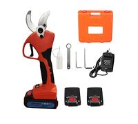 Sécateur électrique, 21v cisaillement sans fil cisaillement efficace Lithium-ion bonsaï cisailles branches d'arbres électriques outils de jardin électriques SC-8605(SC-8605 Orange)