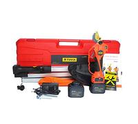 Sécateur électrique, 21V sécateur sans fil cisaillement arbre fruitier bonsaï élagage électrique Branches d'arbre coupe 1.9m tige d'extension rétractable(Shears pole(Case))
