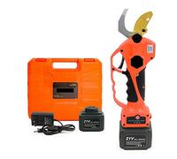 Sécateur électrique, 21V sécateur sans fil cisaillement arbre fruitier bonsaï élagage électrique Branches d'arbre coupe 1.9m tige d'extension rétractable(Shears(Case))